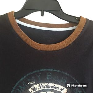 Graphic T-Shirt TOMMY BAHAMA Sz L  “The Declaration of Relaxation”